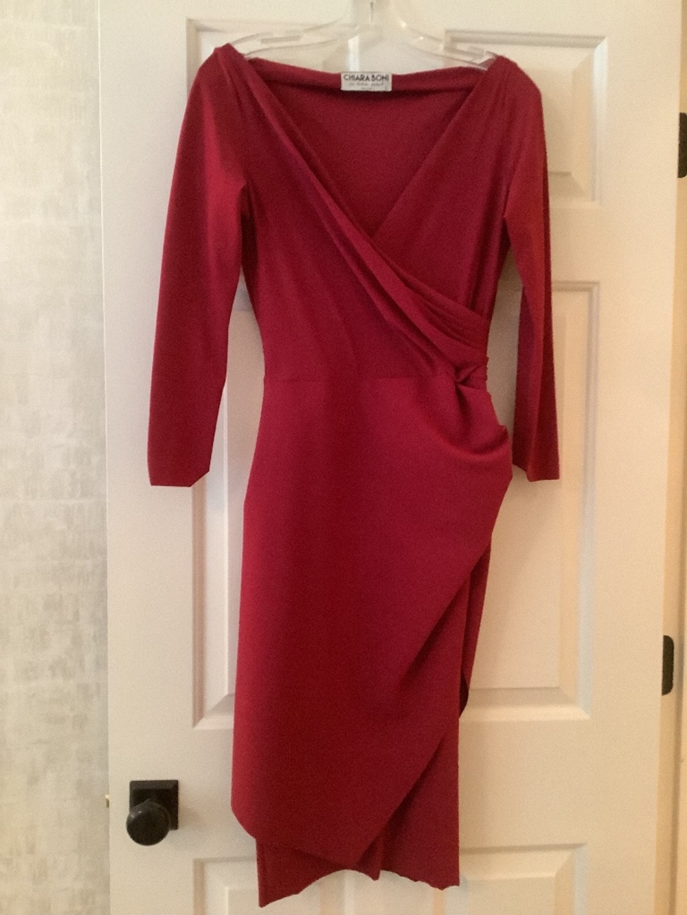 Chiara Boni La Petite Robe faux wrap dress Size 42  (US size 6)